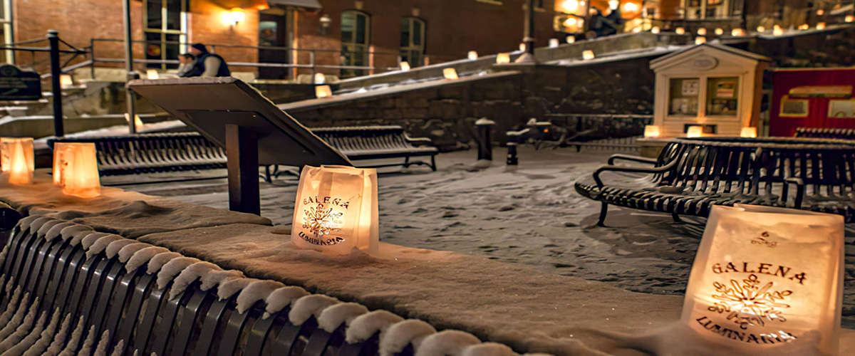 Night of the Luminaria & Living Windows • December 16 Galena Downtown